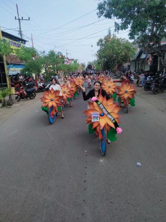 Lomba Sepeda Hias Tingkat Kecamatan Dalam Rangka Peringatan HUT Kemerdekaan RI Tahun 2022